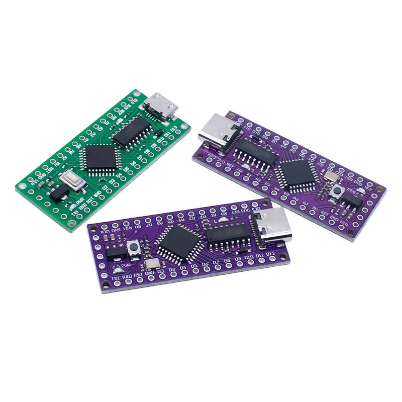 LGT8F328P‑LQFP32 MiniEVB Type‑C Micro USB Development Board CH9340C HT42B534‑1 Chip Compatible With ATMEGA328 Nano V3.0