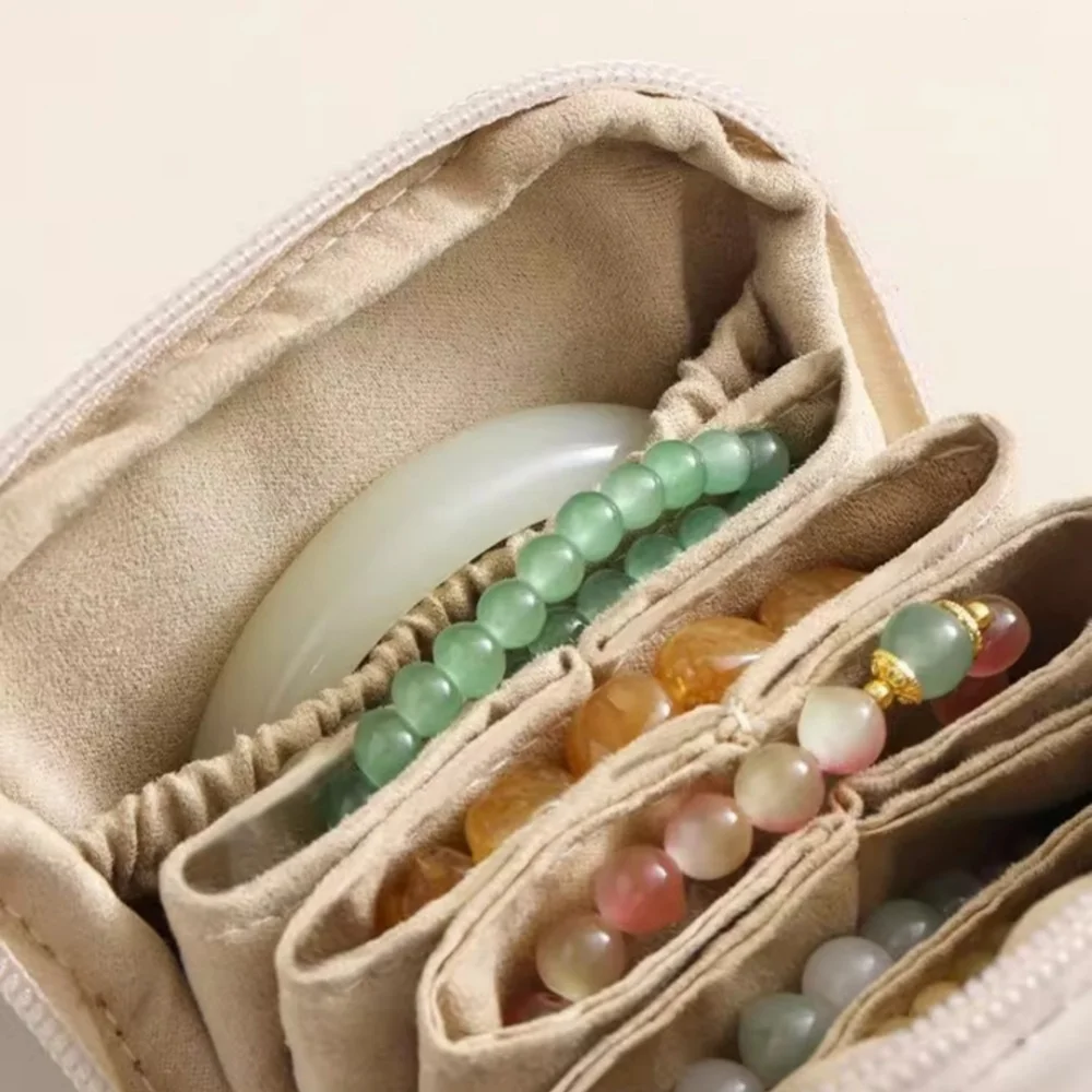 

Jewelry Bag Protective Portable Jewelry Box Jewelry Storage Case Portable For Purse Luggage Travel