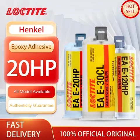 100% Original Loctite EA E-120HP E-20HP E-60HP E-30CL Epoxy Adhesive 50ML Structural Adhesive Epoxy Resin AB Glue E 120hp