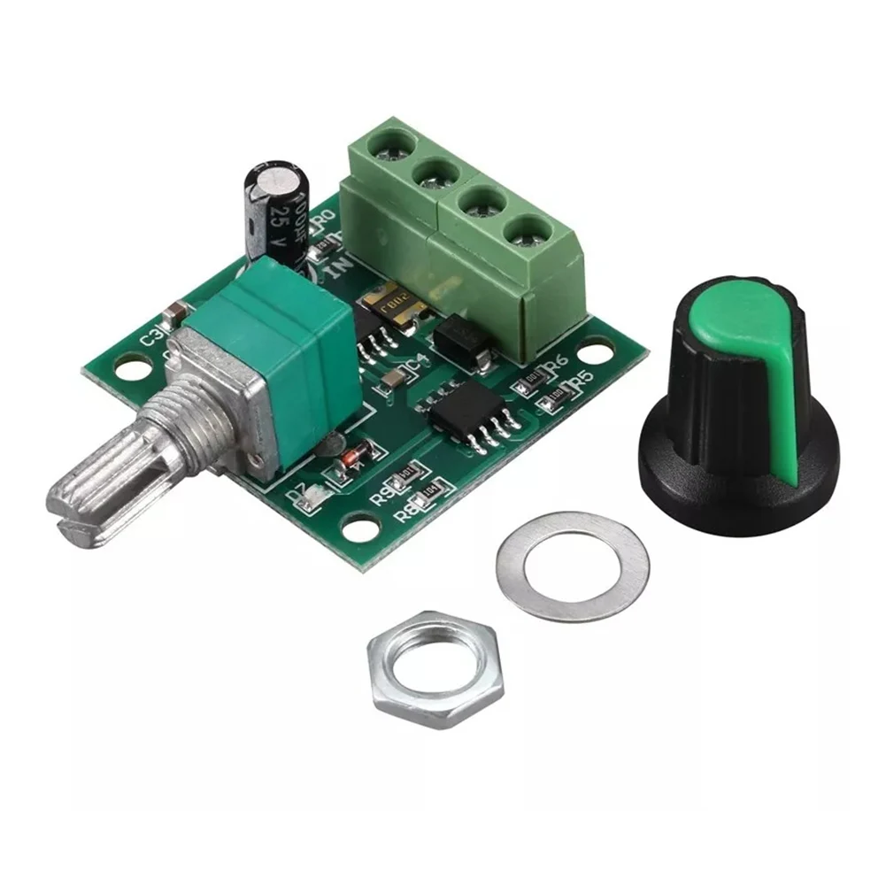 For DC Motors DC Motor Controller DC LED Dimmer For DC Power Supply Built-in Fuse Continuous Current Protection