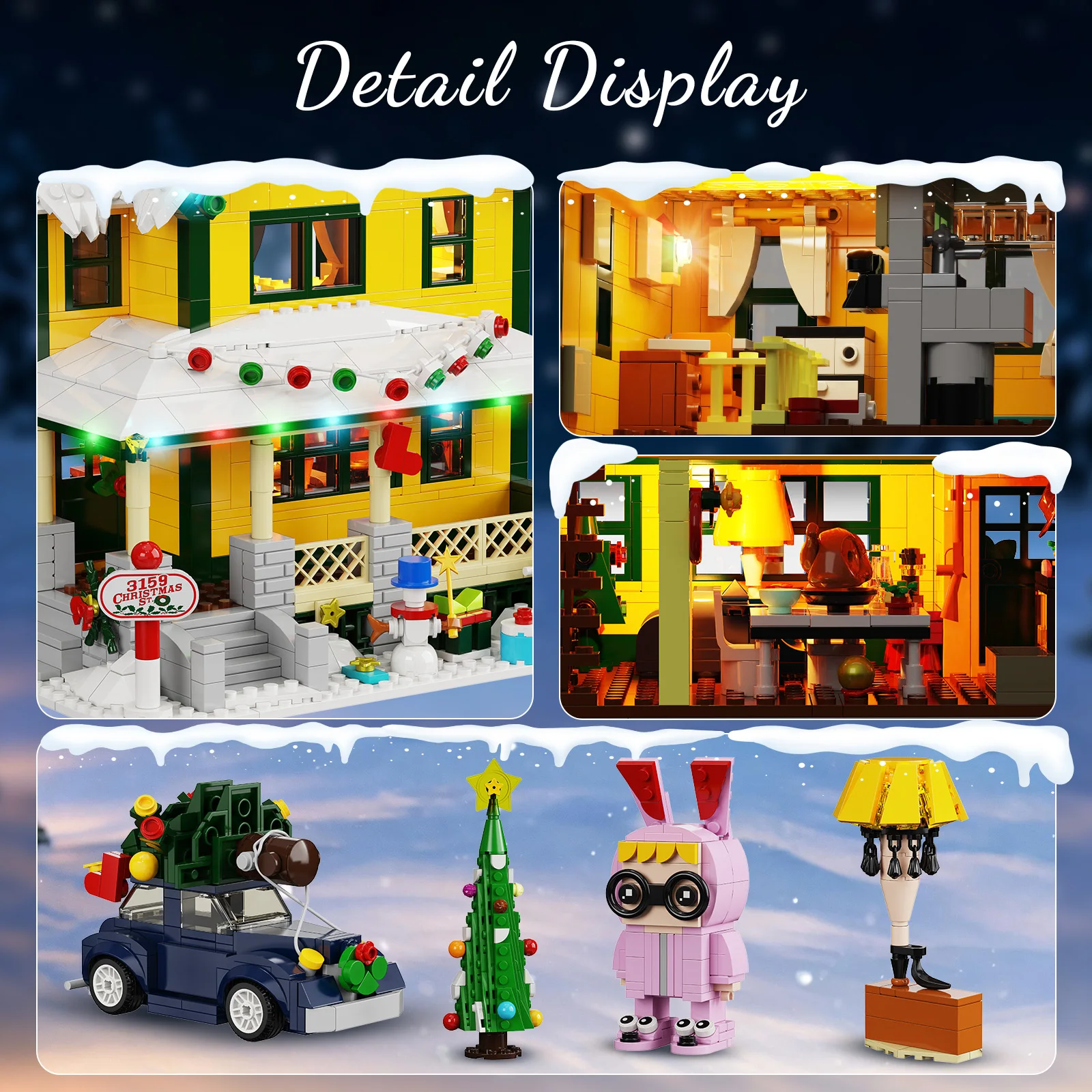 Christmas Story House Building Set — product detail 2