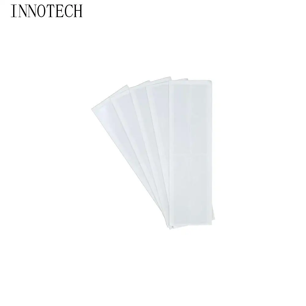 

20 шт. пластиковые карманы для бирок, прозрачные самоклеящиеся держатели для этикеток, прозрачные маленькие карманы для карточек, студенческие канцелярские принадлежности