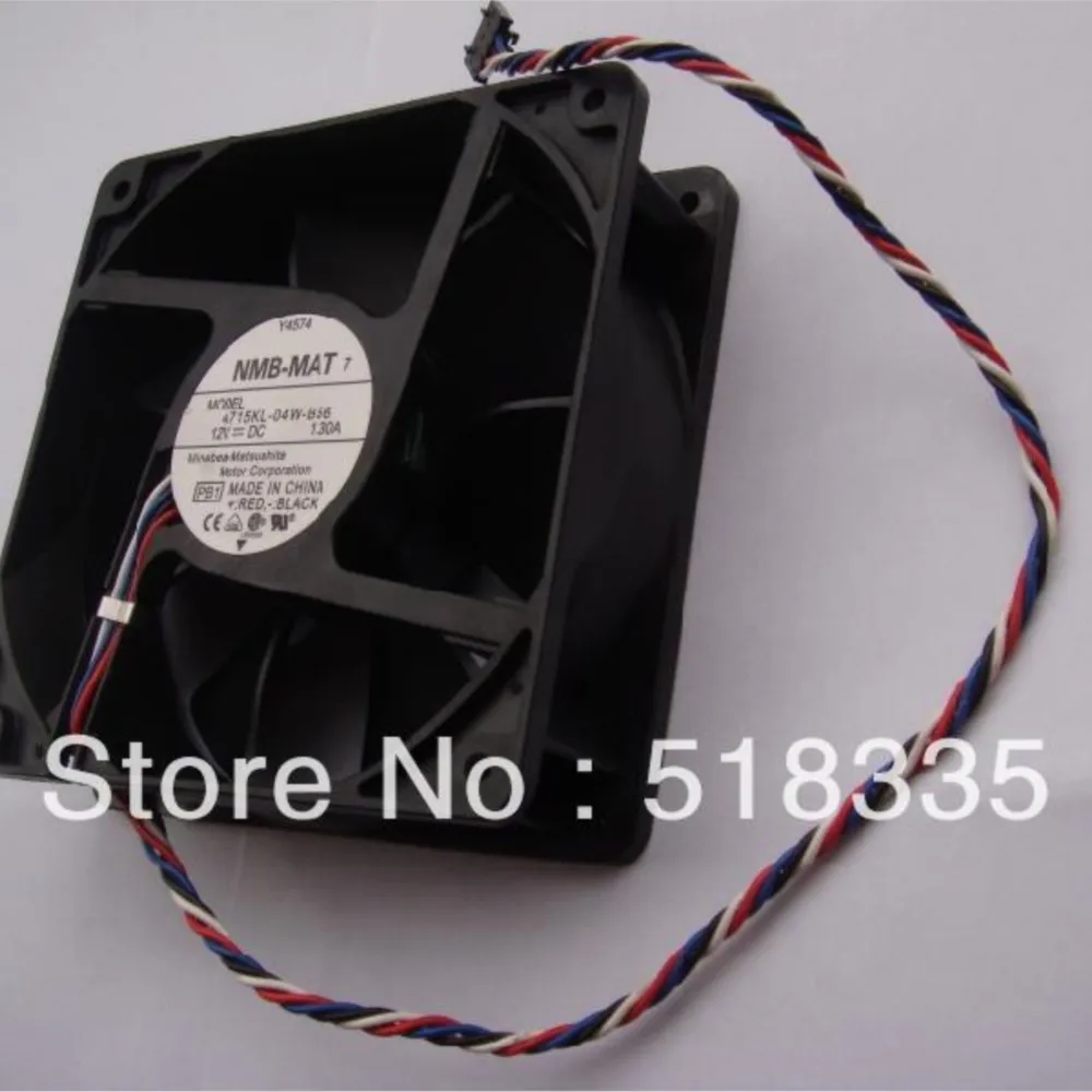 

Вентилятор 12038 для NMB 4715KL-04W-B56, 120 мм, 12 В, 1.3 А, 3600 об/мин, 120x120x38 мм, для рабочих станций и промышленного применения