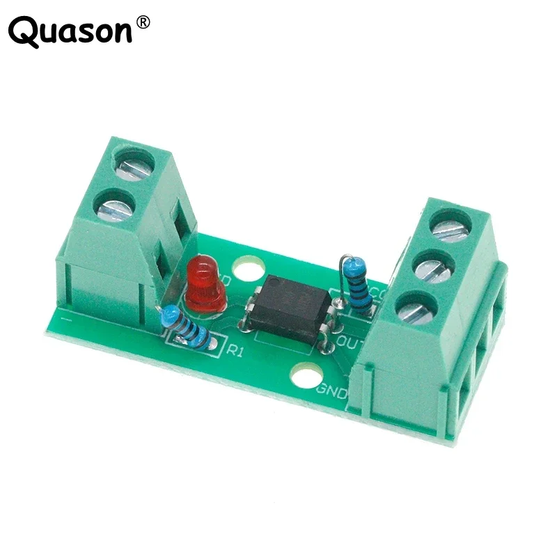 PC817 EL817 12V 1CH 1 Channel Way Optocoupler Isolatie Module Board Houder Rail Plc Processors Geïsoleerde Drive Motor Omvormer