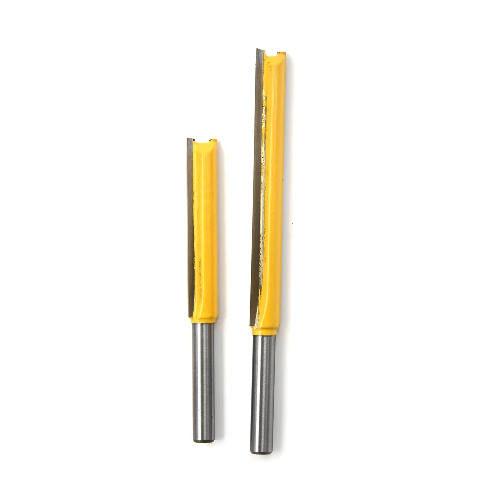 1pc Extra Long Flush Trim Router Bit - 1/4