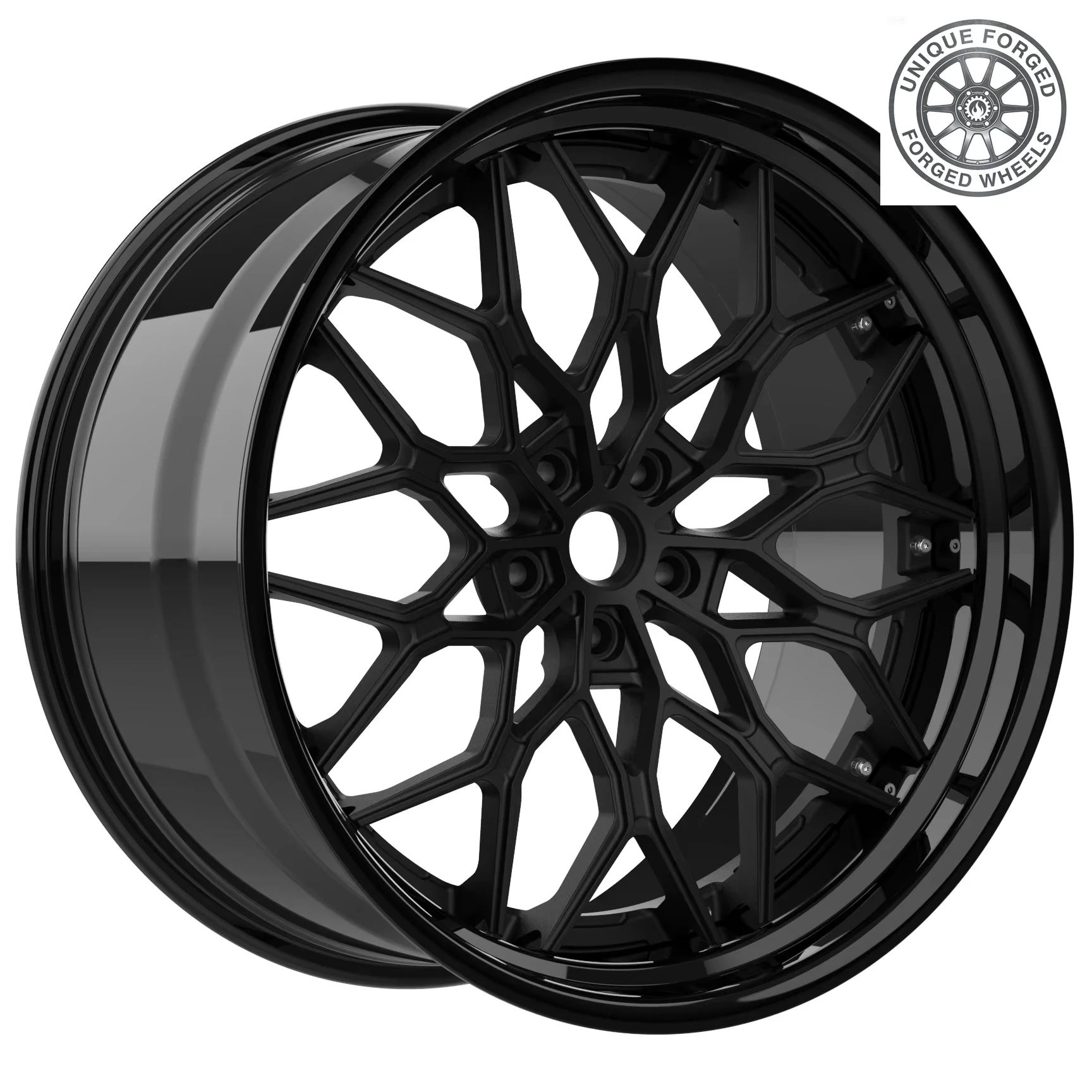 

Forged Wheel Rims 18 19 20 21 Double Step Lip Barrel Customize Color Passenger Fitments Wheels Alloy Wheels
