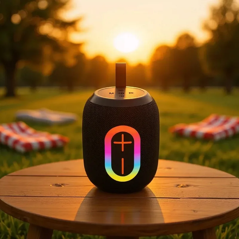 Bluetooth Audio,Heavy Subwoofer,High-quality High-power Speakers,Outdoor Portable Speakers,Home High-value Ambient Lights