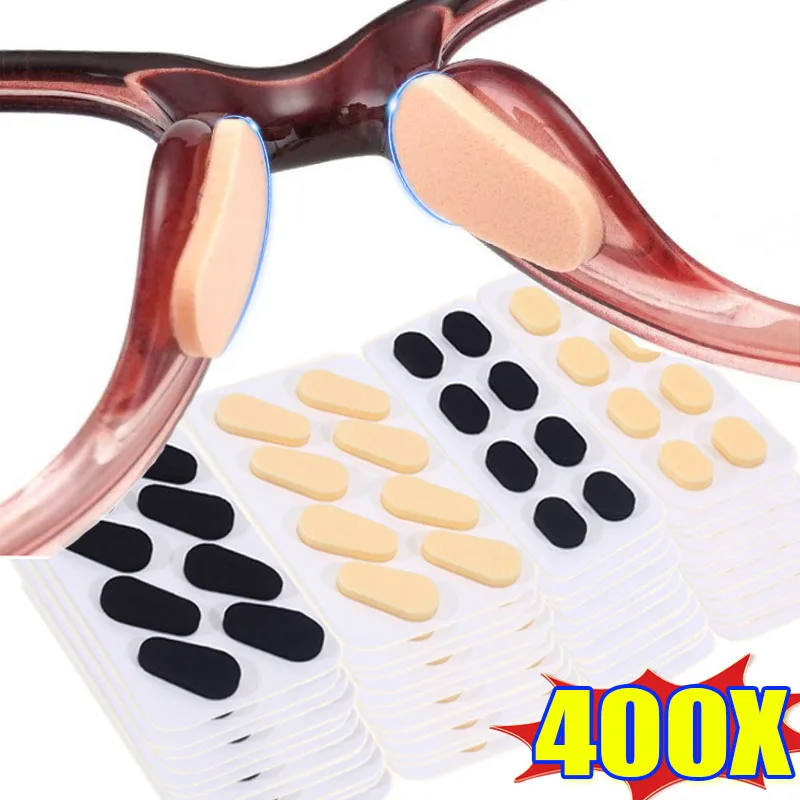 Anti Slip Nose Pads Paster Reduce Nasal Bridge Burden Patch Adhesive Glasses Nose Pad Stickers Soft EVA Foam Eyewear Accessories
