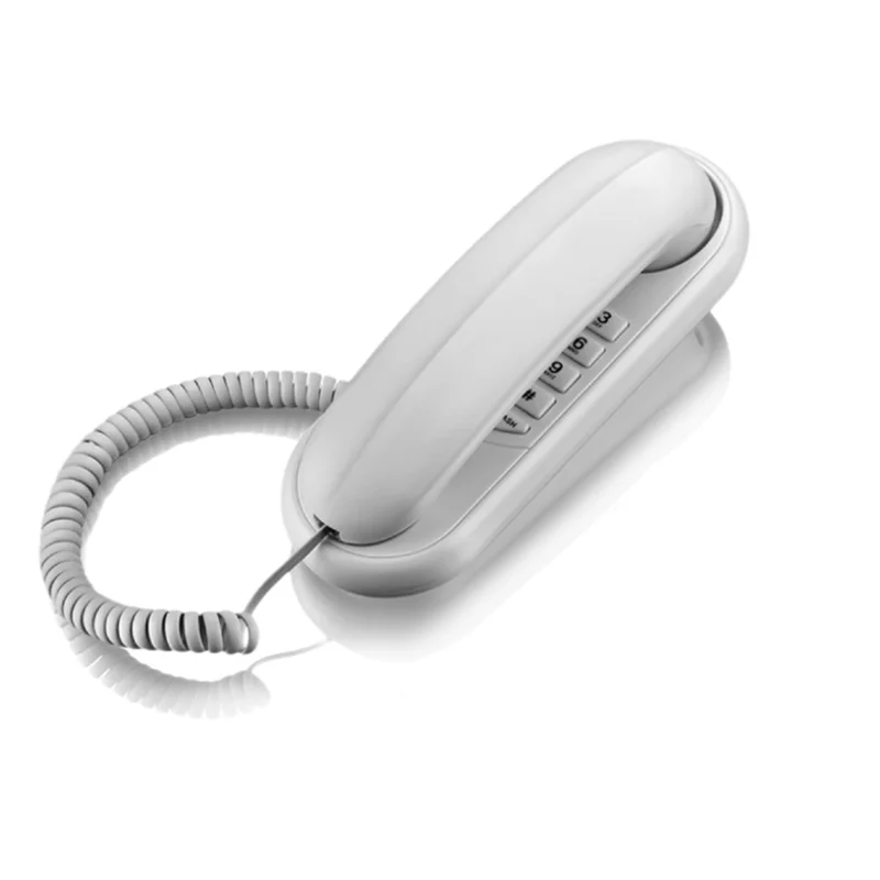 GO-Corded House Phones Landline Wall Mountable Landline Telephone Adjustable Ringtone Volume Home Office Desktop Landline