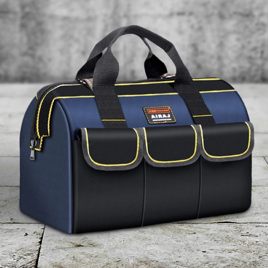 

AIRAJ Multifunctional Tool Kit 1680D Oxford Cloth Electrician Bag Waterproof Wear Resistant Large Capacity Storage Bag Tool Bag