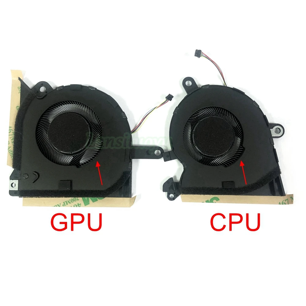 Imagem -02 - Ventilador de Refrigeração Cpu para Asus Rog Fluxo X13 Gv301 Gv301q Gv301qe Gv301qh Radiador Mais Frio 13nr06c0t03011 Dc5v 0.5a Novo