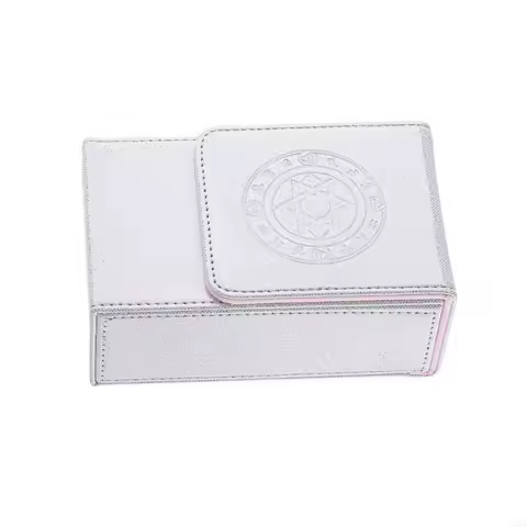 Spacious and Stylish Tarot Card Carrying Case,Tarot Card Storage Box Cover for Quick Accesses Deck Organizers