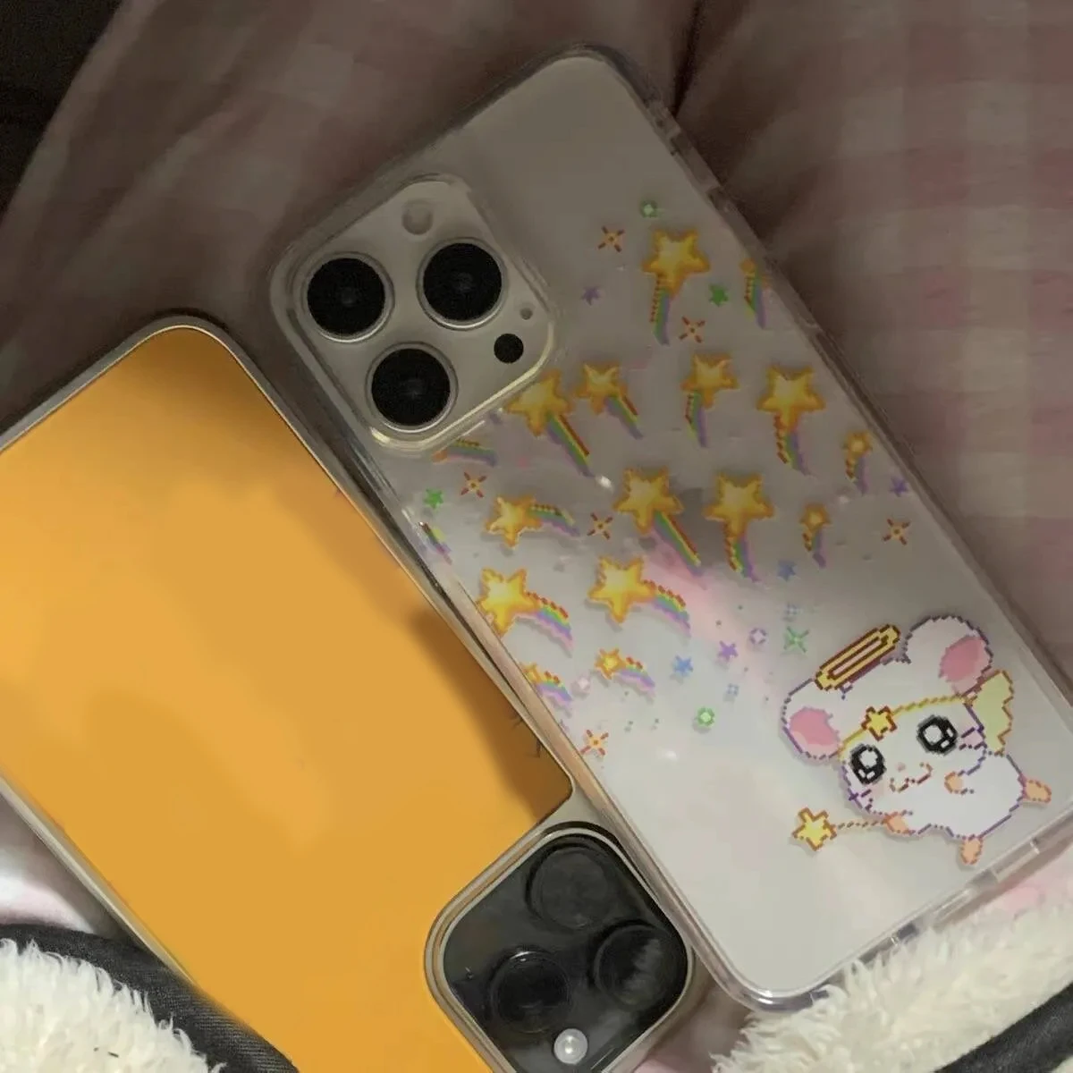 لطيف الكرتون تحلق ماوس Kawaii الإبداعية قضية الهاتف آيفون 17 AIR 16 15 14 13 12 11 برو XR XS X Max 7 8 Plus Mini Y2K غطاء