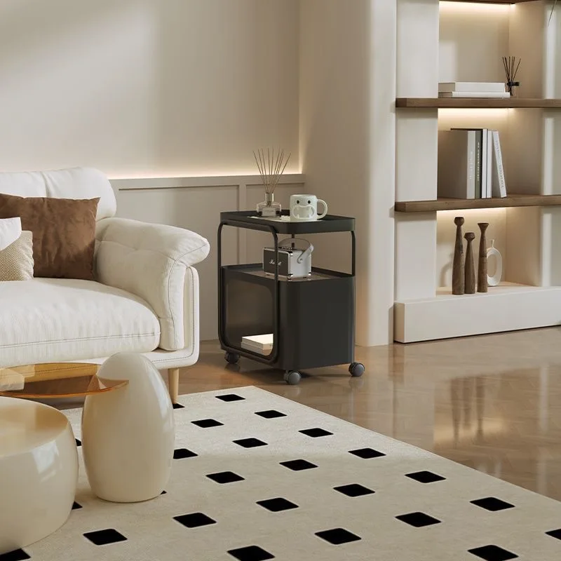 Cream wind sofa side table living room simple modern creative