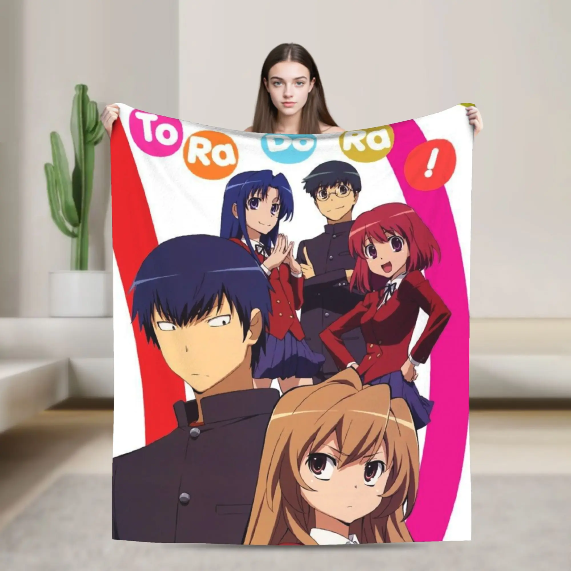 

Одеяло Toradora Manga Taiga Aisaka, уютное мягкое одеяло Ryuji Takasu для кровати, 50x60 дюймов, плюшевое тонкое одеяло разных размеров