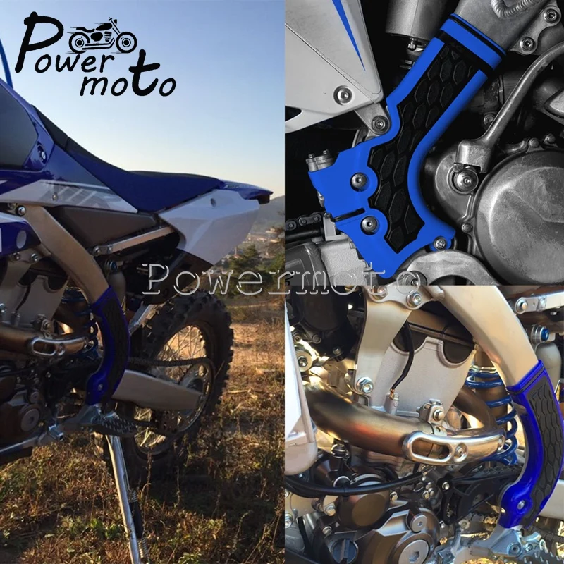 Pelindung Rangka Plastik Motocross, untuk Yamaha WR450F WR250F YZ250F YZ450F YZ250FX 2014 2015 2016 Pelindung Bingkai Sepeda Motor Trail