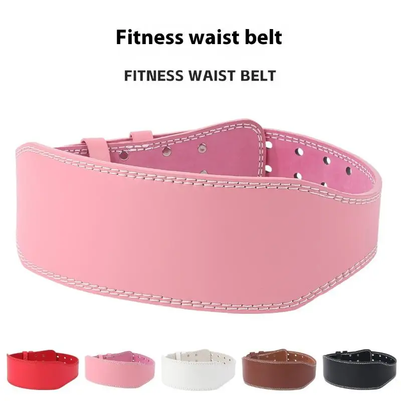 1 قطعة حزام رفع الأثقال للرجال والنساء الصالة الرياضية حزام رفع الأثقال حزام رفع الأثقال لتدريب القوة الثقيلة لرفعة القرفصاء الميتة