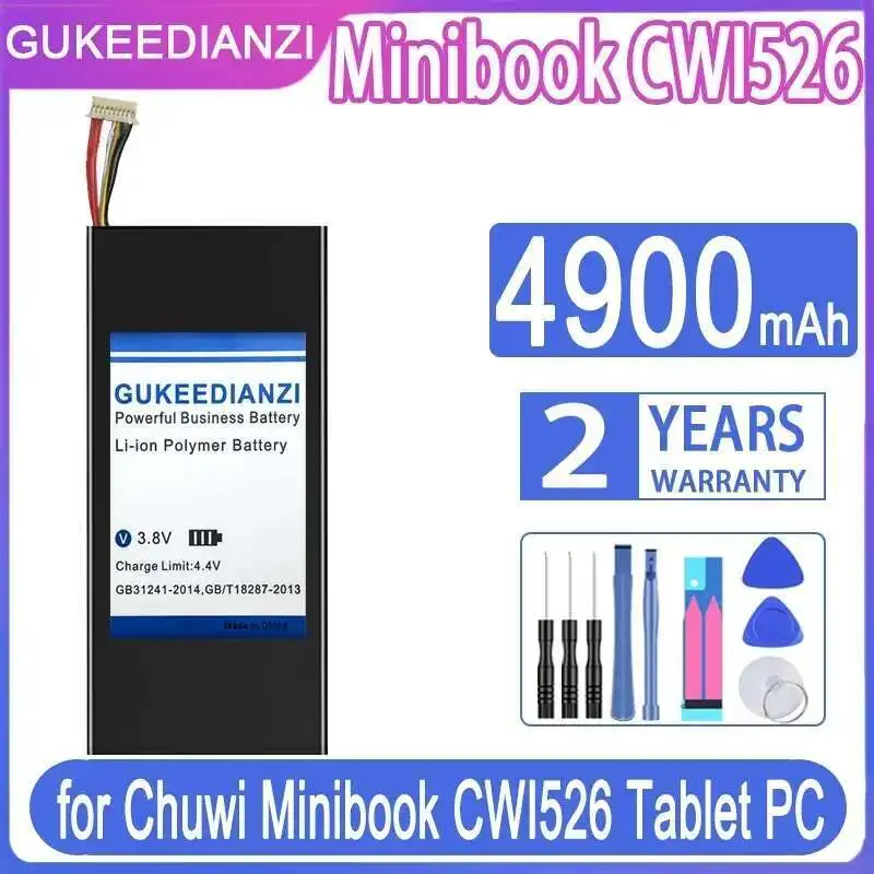 

For Chuwi Minibook CWI526 Tablet PC 4900Mah Long-Lasting Performance Notebook Battery