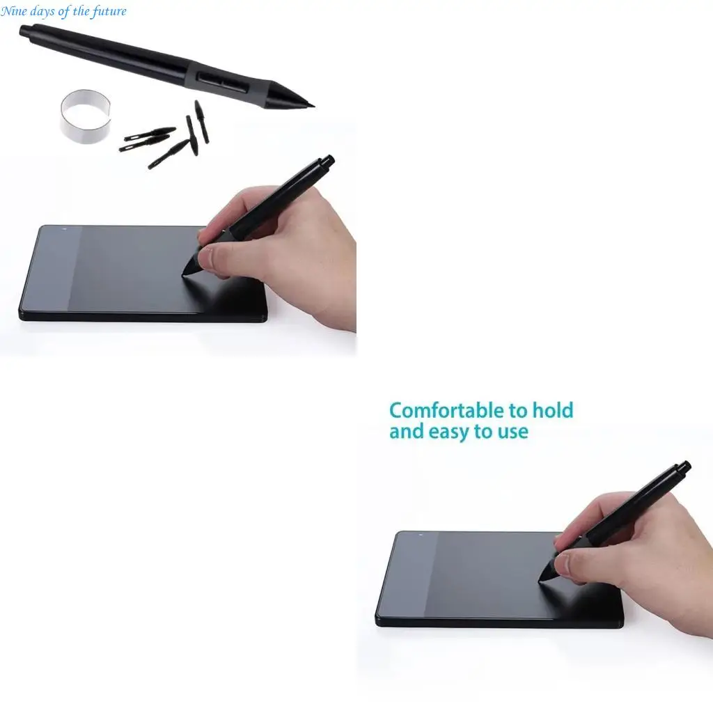 

PEN68 Portable Touch Pen Set with 5 Spare Nibs for GT‑191 Office and School E65A