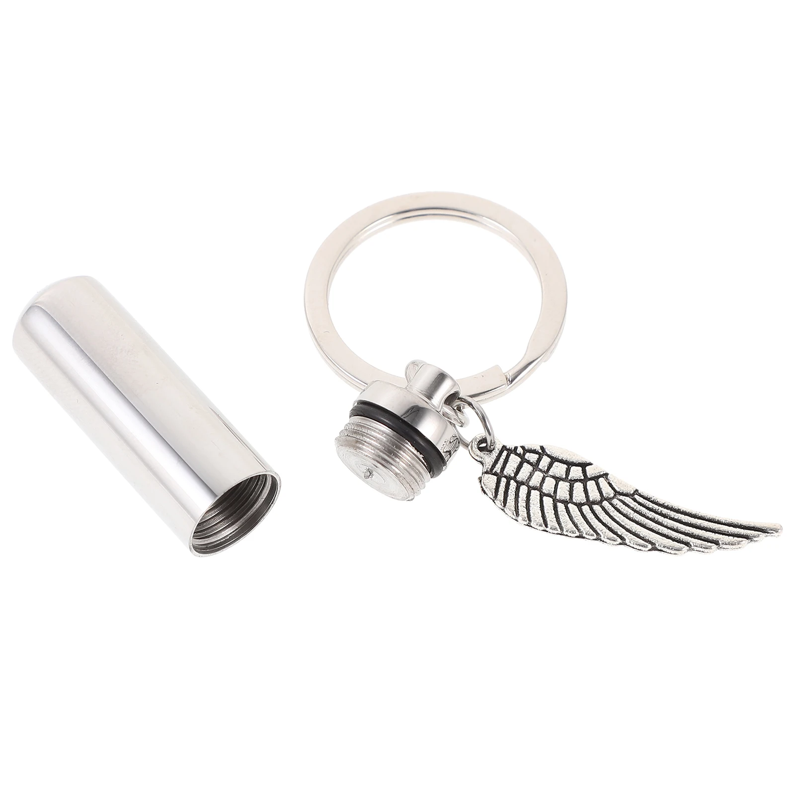 

Pet Cremation Urn Pendant Keepsake Stainless Steel Mini Lightweight Compact Size Ashes Storage Jewelry Memorial Necklace Home