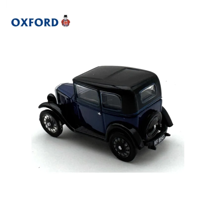 OXFORD Diecast 1:76 Scale Austin 7RN Alloy Vintage Car Model Finished Product Simulation Toys Gifts Static Model Display