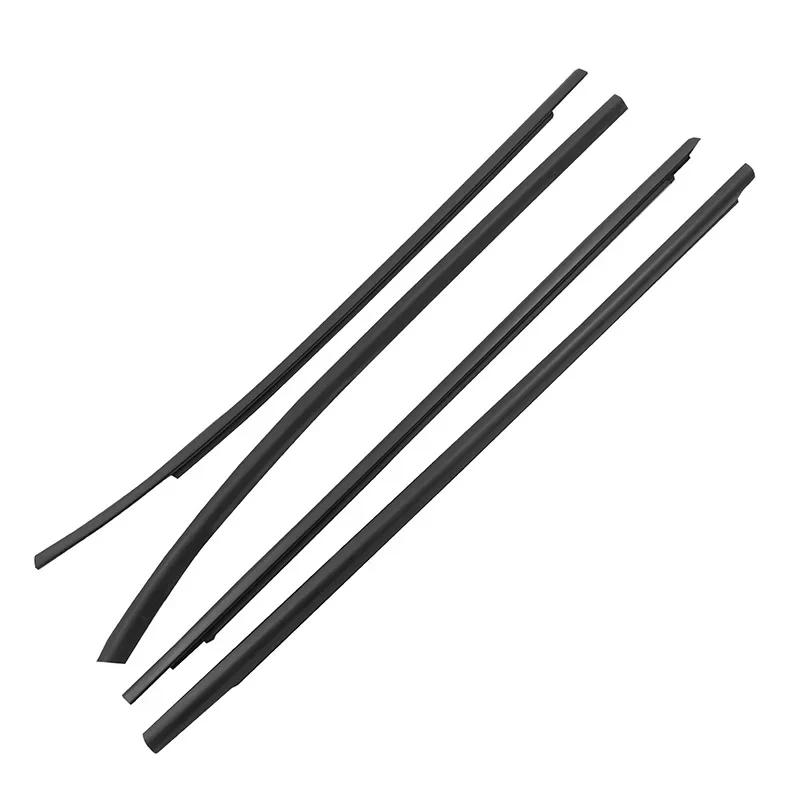 Auto Porta Finestra In Gomma Strisce Meteo Per Hyundai IX35 82210-2S000 2010-2015 Finestra di Vetro Impermeabile Nero Trim Strisce di Tenuta
