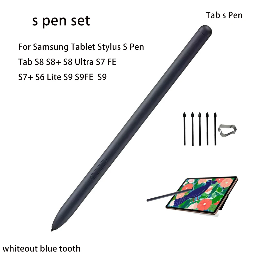 P+7 Tablet-Stift, Touchscreen-Stift für Samsung Galaxy Tablet Tab S10, S8, S9, S9FE, S7 FE, S6 Lite, S7+, S8+ – Touchscreen-Stift ohne Bluetooth. – Detail 5