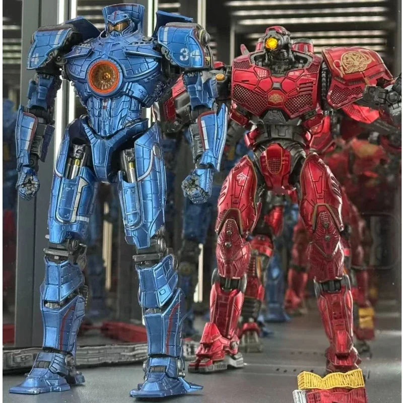 In stock LING JIHUN Original Pacific Rim Gipsy Danger 8-inch 20CM LED Light Emitting Action Figures Toy Gift Collection