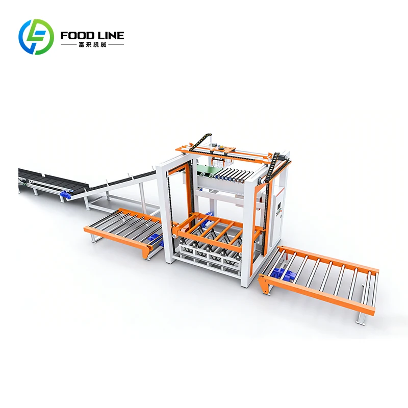 Customized Long Service Life Warehouse Palletizer Automatic Stacking Machine for Industrial Lines
