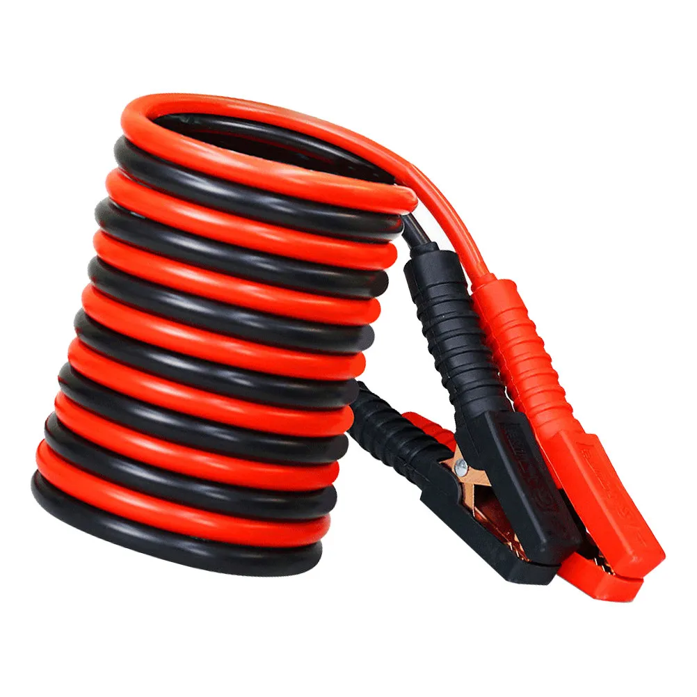 2.5m Car Battery Jump Starter Clip Emergency Cable Reliable Power Wire for Cars Motorcycles Trucks Emergency Cable