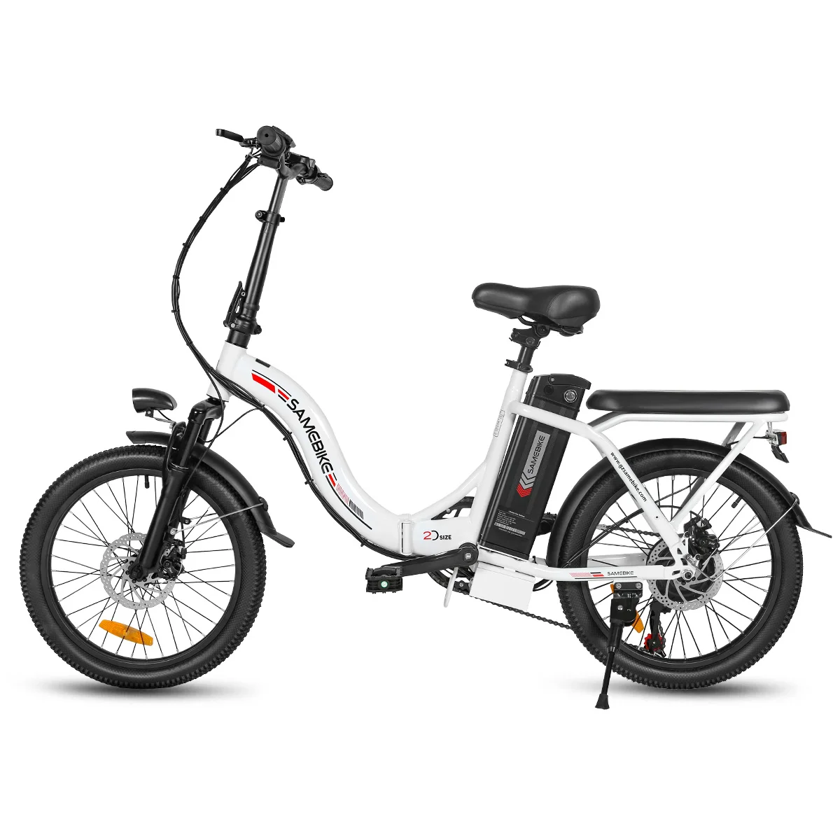 Samebike CY20 Faltbares Elektrofahrrad für Erwachsene, 20 Zoll City E-Bike 250W mit 36V 12Ah Akku, 25km/h und 40-60km Reichweite