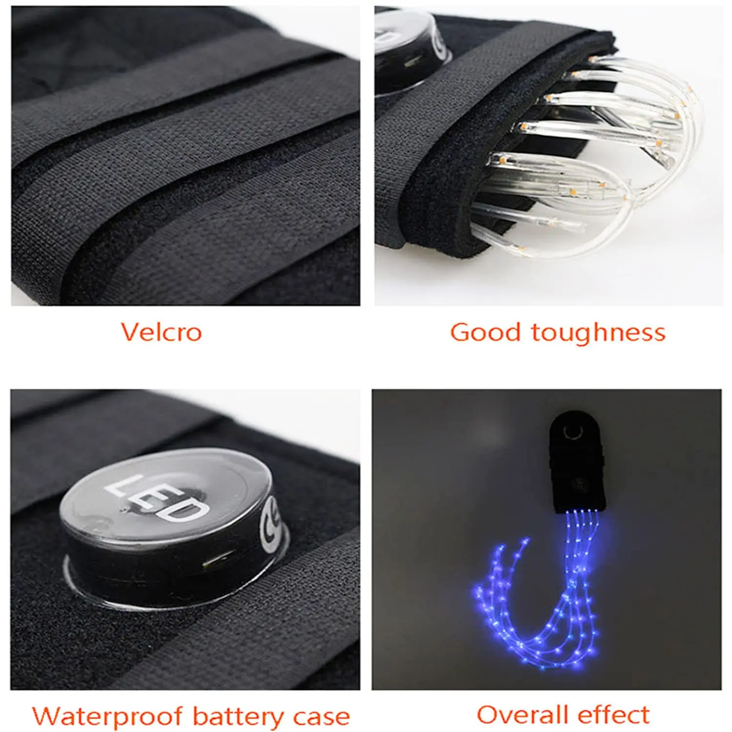 ضوء خلفي LED قابل لإعادة الشحن عبر USB - ديكور آمن ليلي عالي الوضوح مع ملحقات حصان بتصميم مضاد للخسارة