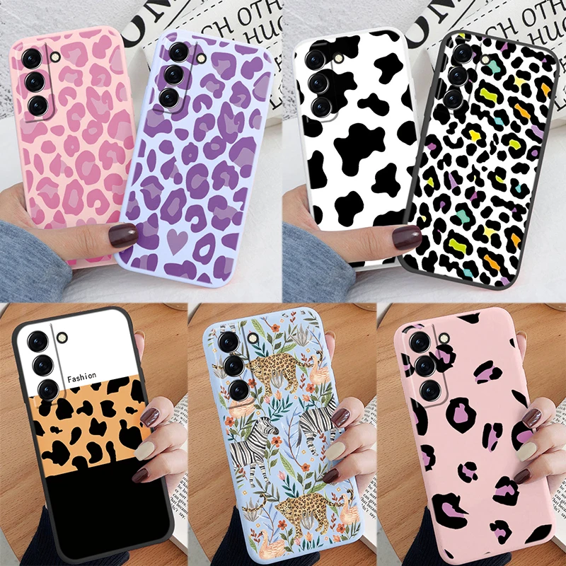 Case For Samsung Galaxy S22 S 22 Plus S22 Ultra Soft Silicone TPU Back Cover Case Protective Coque For Samsung S22+ Fundas Shell