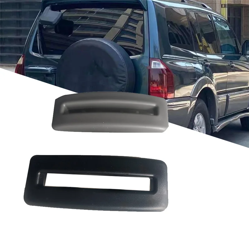 ABUM-MR610573 Marco de perilla reclinable trasera de asiento de 2a fila para Mitsubishi Montero 2001-2006 MR610572 piezas de palanca deslizante de asientos medios Blac