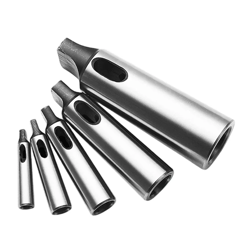Morse Taper Shank Reducer Sleeve MT1 MT2 MT3 MT4 MT5 Taper Shank Drill Bit Adapter  CNC Lathe Drill Press Machine Tool Adaptor