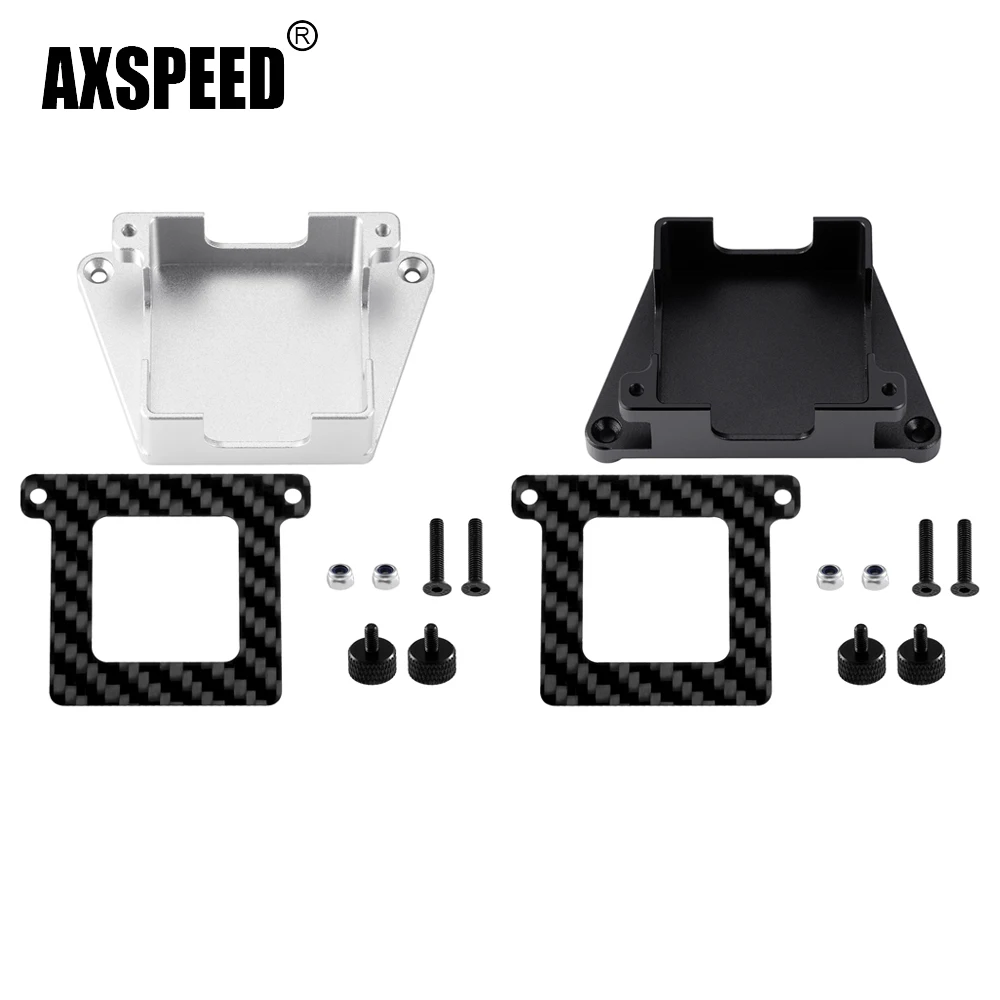 AXSPEED Carbon Fiber Speed ​​Test Bracket Protective Case Cover for ARRMA VENDETTA 3S 1/8 RC Car Upgrade Parts Accessories