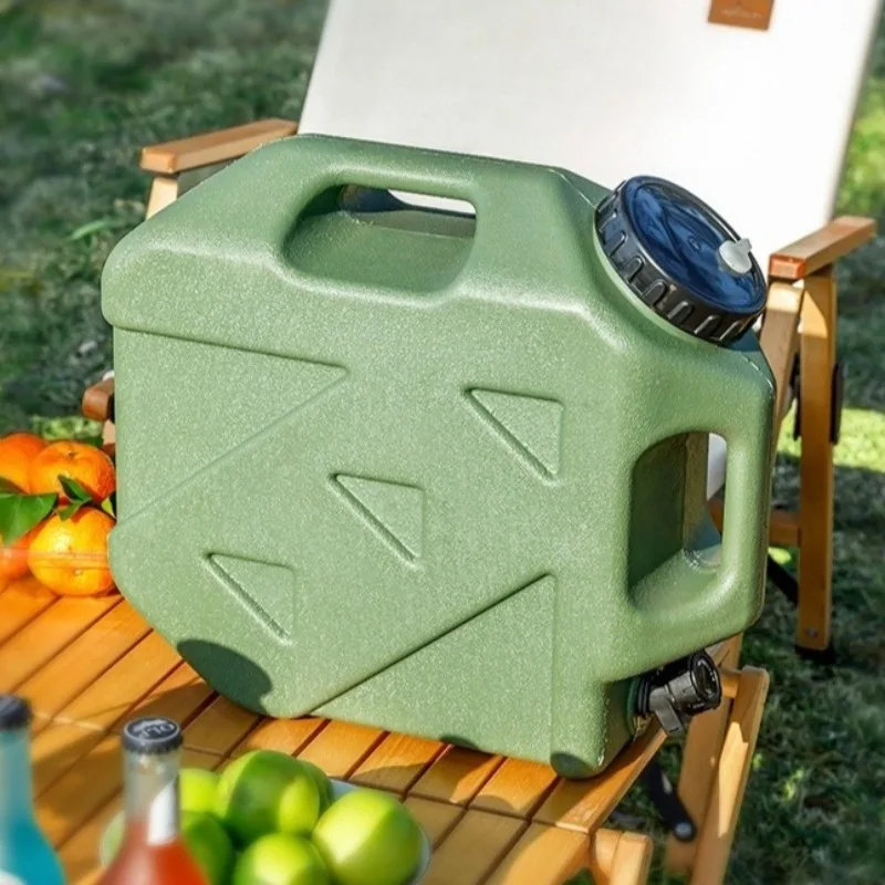 Portable Large Capacity Camp Bucket Convenient Durable Vehicle-mounted Water Bags Outdoor Multifunctional Camping Supplies