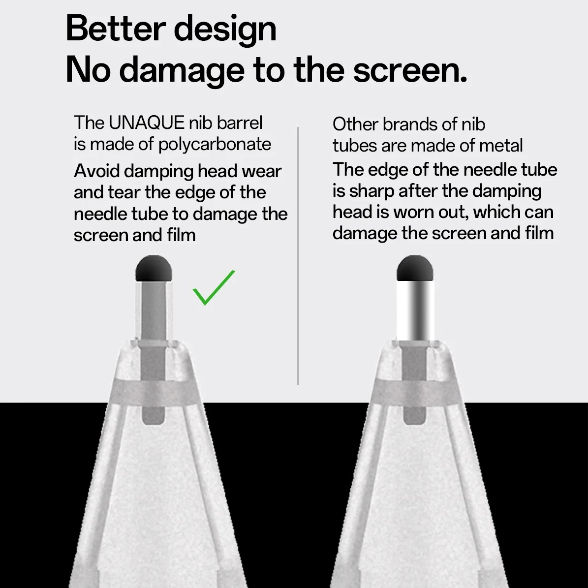 مناسب لطرف قلم Apple Pencil المرن Modification pro قلم رصاص فائق الهدوء من الجيل الثاني من طبقة ورقية مقاومة للاهتراء #2