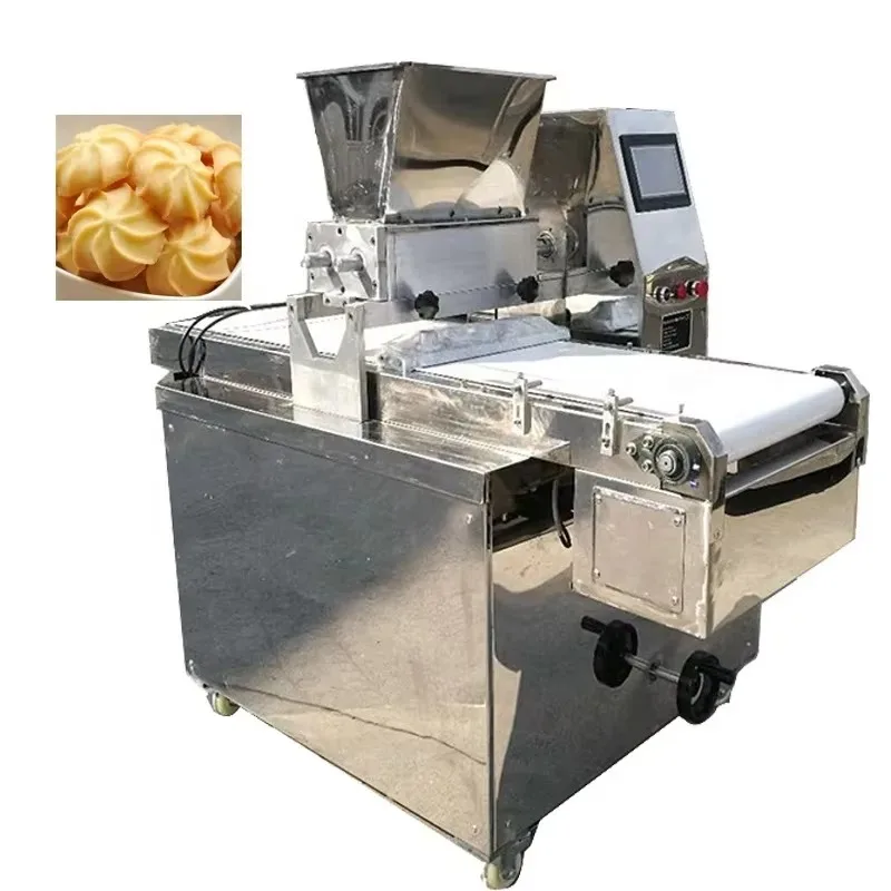 Customized Direct New Automatic Stainless Steel Multi Functional Cookie Cake Making Machine Large Capacity Food Industry Use