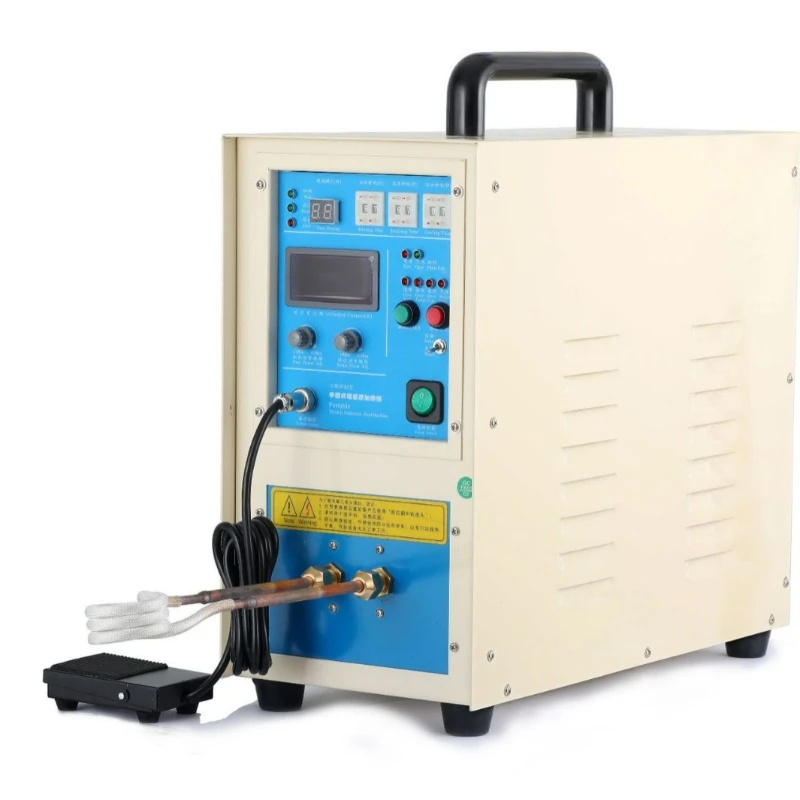 

High frequency induction heating machine 25KW handheld welding equipment electromagnetic small melting