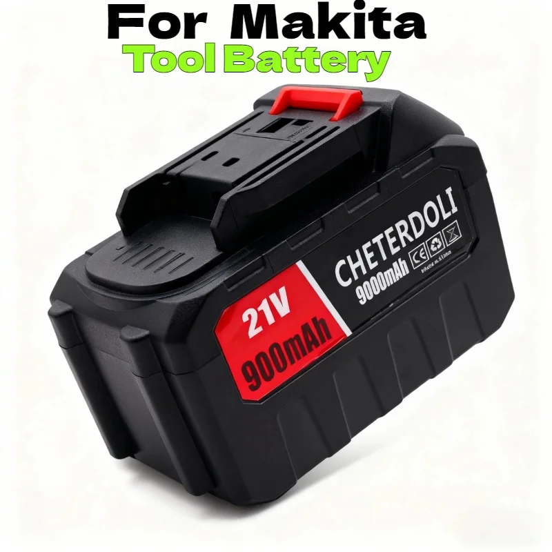 

Cordless Tool Battery–3.0/6.0/9.0Ah,21V High Capacity Rechargeable Lithium for Makita 18V Drills,Screwdrivers & Angle Grinders