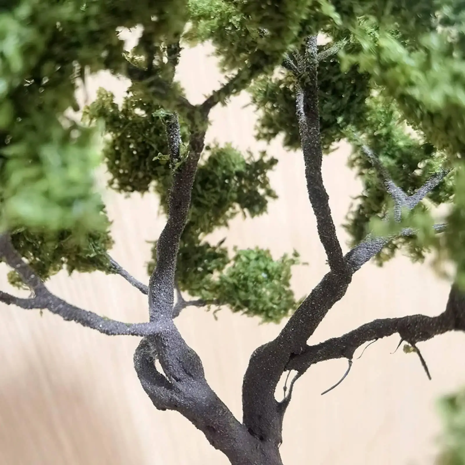 Miniature Landscape Tree Model for Diorama Scenes Woodland Decor DIY Wood Crafting Display Material