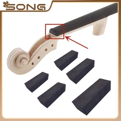 5pcs ebony violin Nut viola cello ebony wood Saddle Double bass Nuts Fiddler fittings parts Accessories