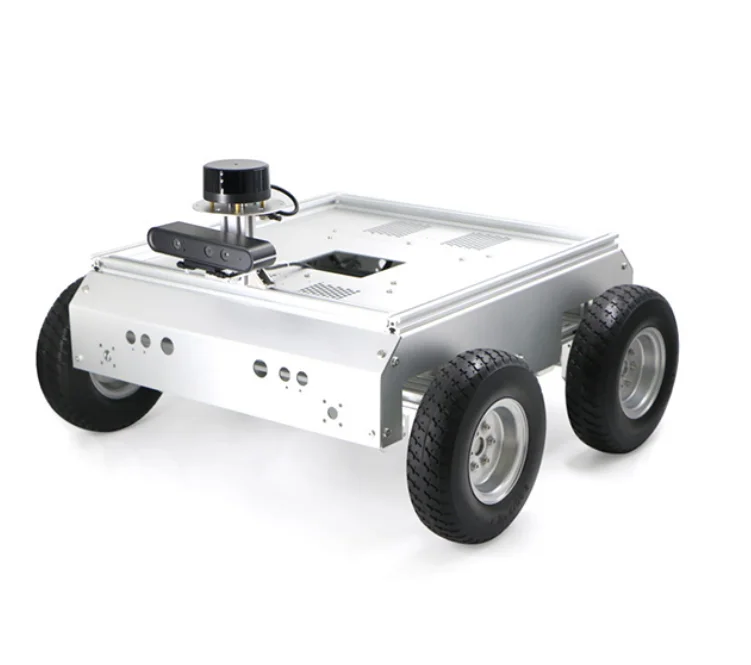 R550 4WD 24v Battery Ackermann Ross Robot Chassis SLAM LiDAR Mapping Multi-ROS Support
