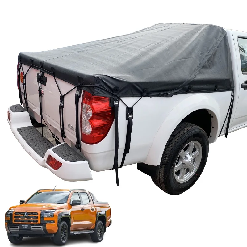 

For MITSUBISHI Triton L200 2024 Outdoor Waterproof Pickup Truck Cargo Covers Pickup Canopy Tent for Use