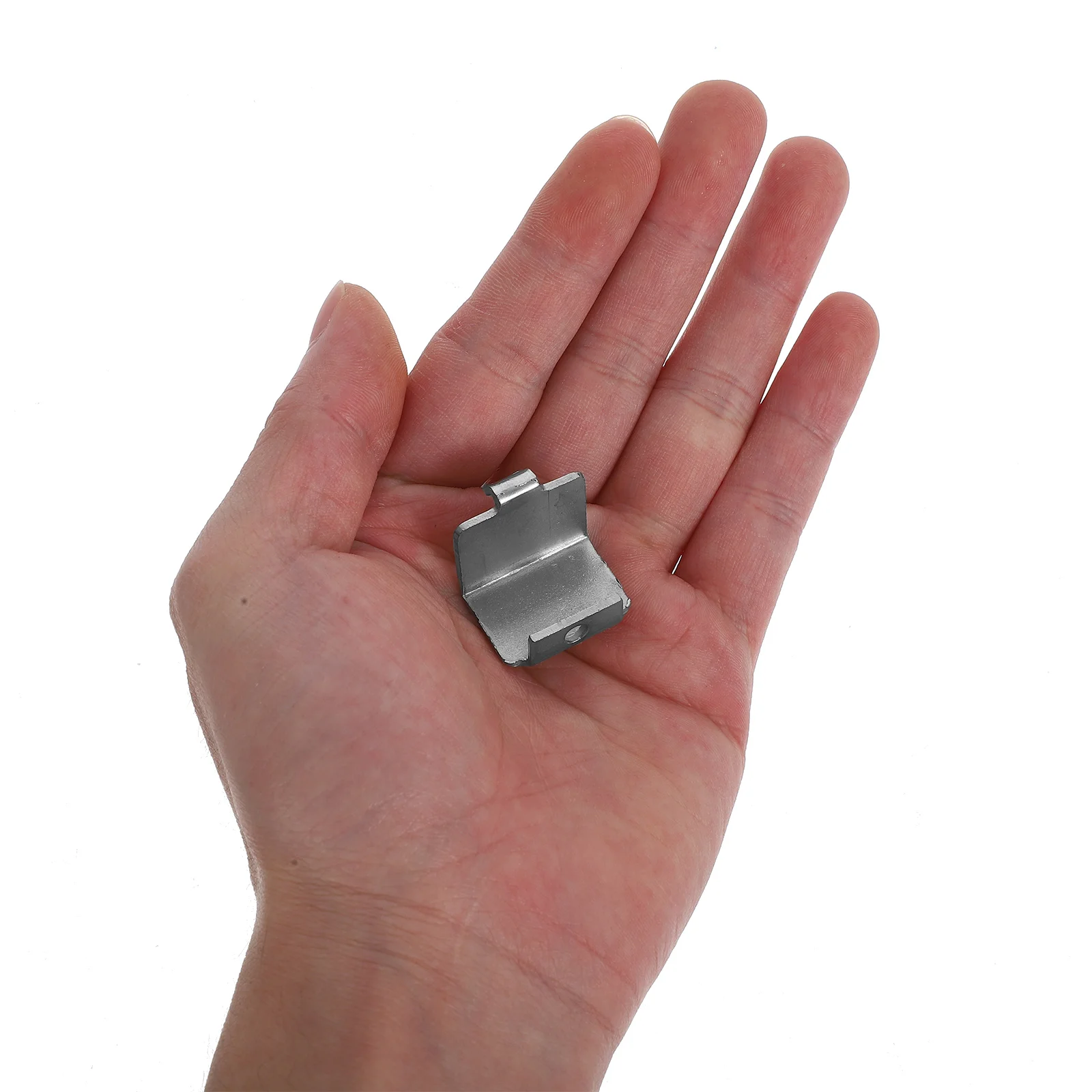 

6pcs Refrigerator Shelf Clips Metal Freezer Support Brackets Anti-Slip Easy Install Space-Saving Fridge Accessories Shelf Hooks