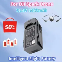 NEW 11.4V 1480mAh For DJI Spark Drone Intelligent Flight Drone Battery Spare Parts Use Rechargeable Accessories Battery