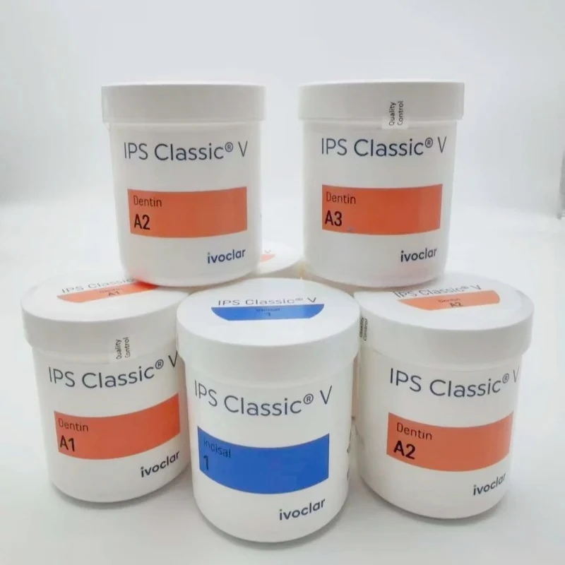 Dental Material IPS Classic Dental Metal Ceramic Powder Dental Porcelain Crown Bridge Restoration Porcelain Powder 100g