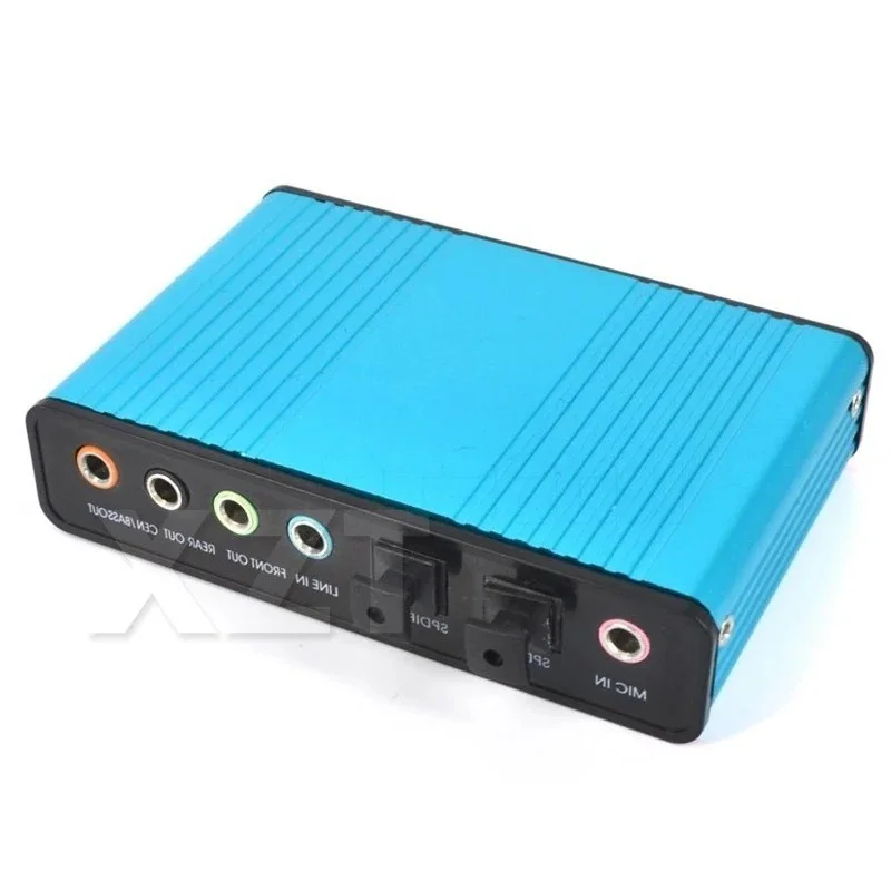 OEM Replacement Newest Hot USB 2.0 Sound Card 6 Channel 7.1 and 5.1 Optical External Audio Card