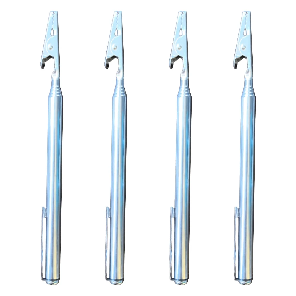Adjustable Clip Stainless Steel Clip Tools For Repairs Versatile Usage 4 Pack Easy To Carry Extended Length Design